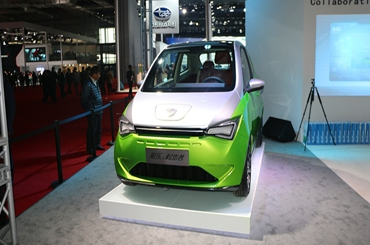 猛狮科技首款纯电动汽车—戴乐•起步者亮相上海车展