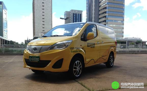 电动物流车海外首发 比亚迪携手奥运官方合作伙伴巴西邮政助力里约奥运