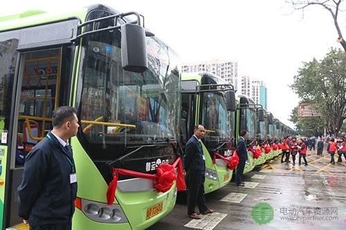 40辆纯电动公交车投入使用 揭开阳山县交通运输新篇章