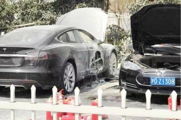 特斯拉：上海Model S起火 因超级充电站“电压不稳定”