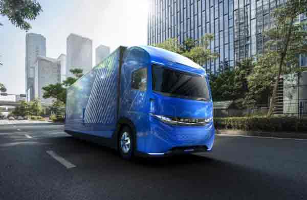 戴勒姆纯电动重型概念卡车东京车展首发 四年内量产