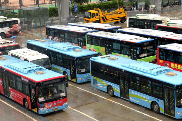 福州新能源公交车更新列出时间表 2020年基本完成更新任务