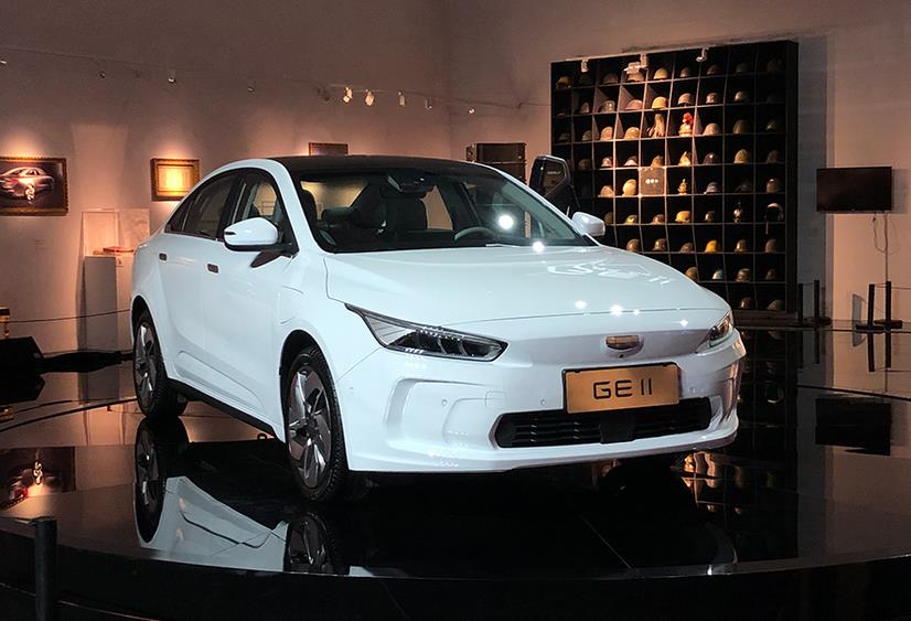 吉利GE11首发 紧凑型电动车/二季度上市