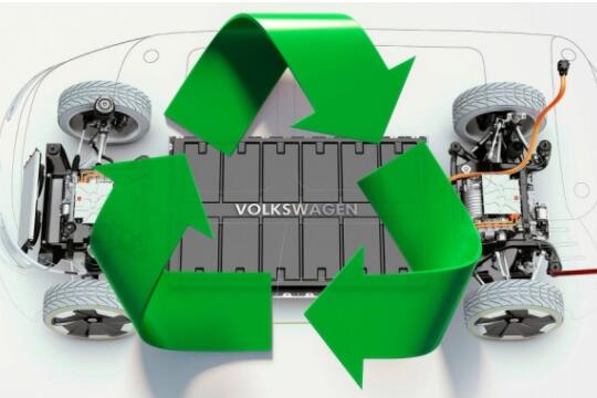 大众开始研究:如何重复利用电动汽车中的电池