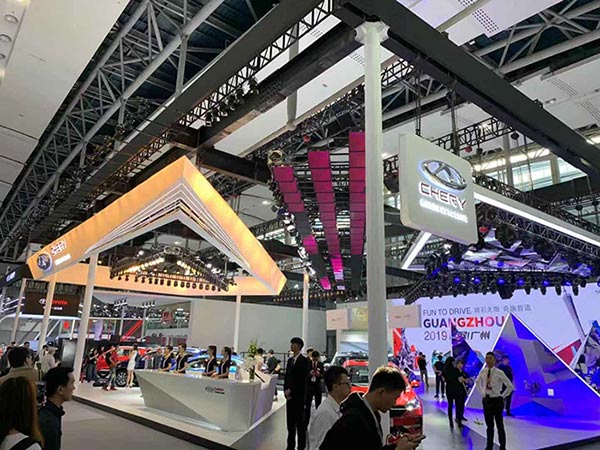 2019广州车展：奇瑞携两款新能源车型高调亮相