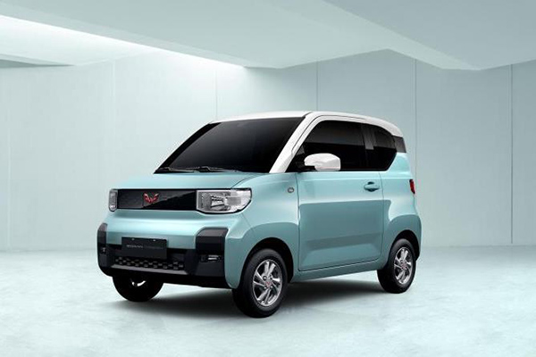 五菱微型纯电动车宏光MINI EV将于第二季度上市