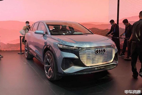 2020北京车展：奥迪Q4 e-tron概念车国内首发