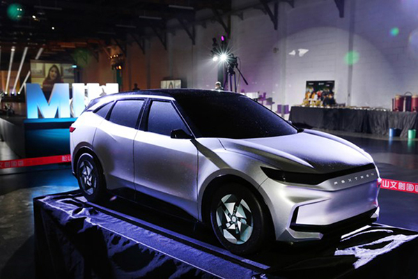 富士康纯电动SUV造型曝光 或2023年投放
