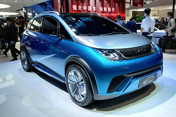 2021上海车展：比亚迪纯电两厢车型 EA1正式亮相