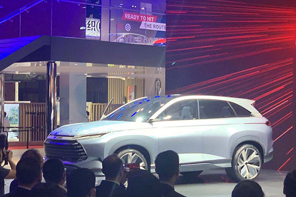 代号为“UX” 比亚迪全新纯电动SUV或于2022年发布