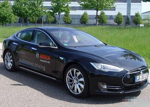 特斯拉Model S电动车加入博世无人驾驶测试