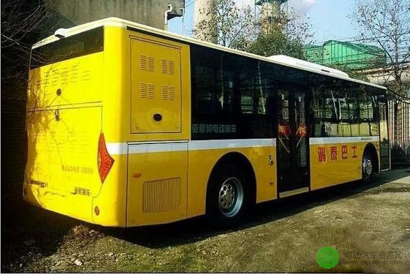 黄石首批新能源电动公交车上路 总计100台