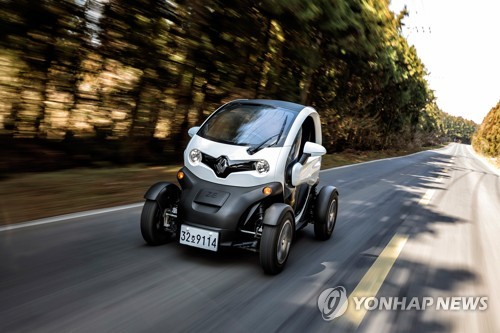 雷诺抢占韩国微型电动车市场 Twizy下半年上市