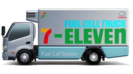 丰田与7-Eleven合作 在日本测试氢燃料电池卡车