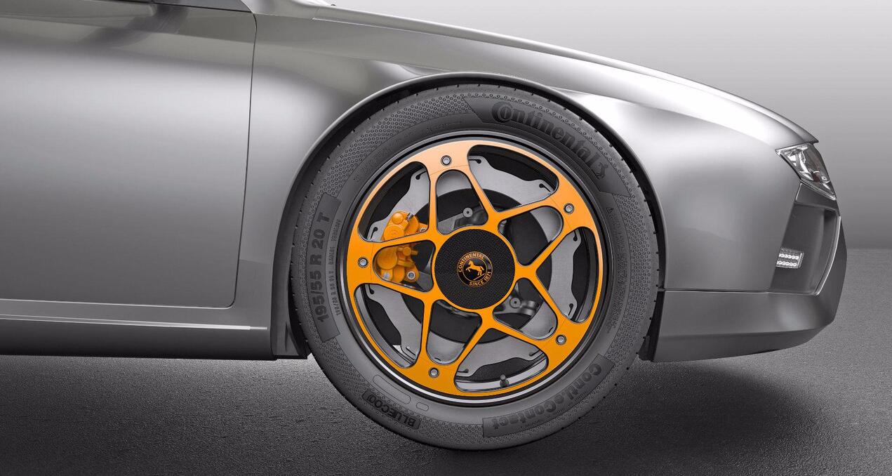 大陆集团公布创新概念车轮设计 专用于电动汽车