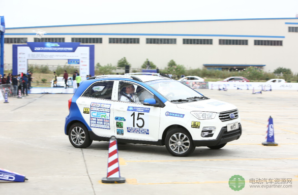 御捷新能源E行征战2017中国新能源汽车拉力锦标赛