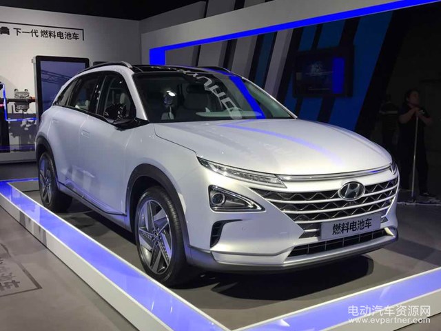 2017广州车展|现代燃料电池车亮相
