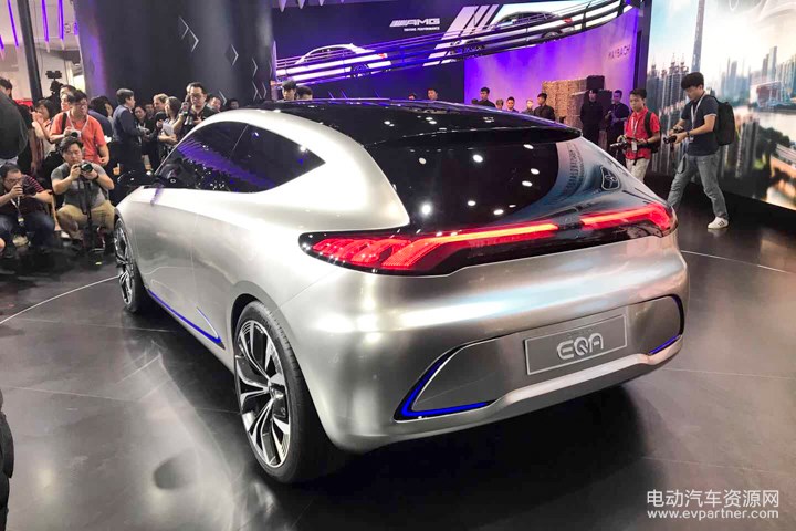 奔驰EQ首款量产车型2019年在华投产
