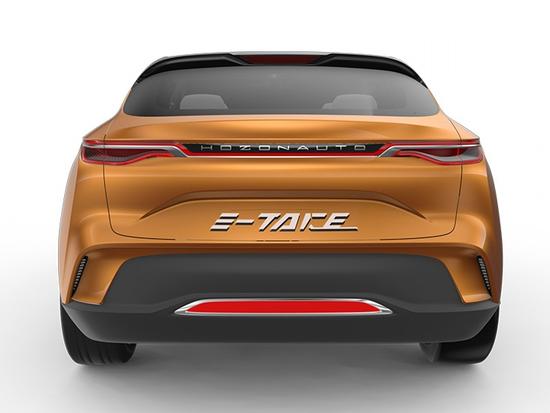 合众新能源车E-TAKE将亮相 比特斯拉帅太多!