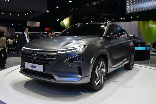2018 CES:现代氢燃料电池车Nexo发布 2018 CES:现代氢燃料电池车Nexo发布