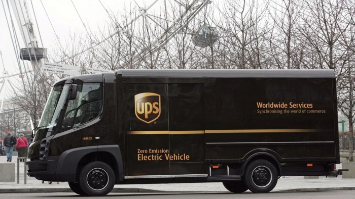 UPS计划部署50辆插电式混合动力送货卡车