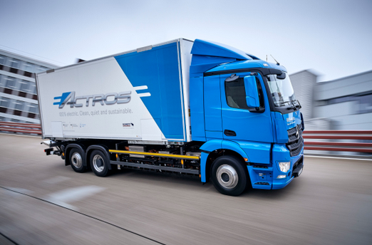 戴姆勒将测试电动重型卡车eActros 三年内上市