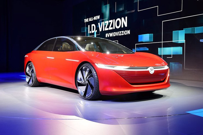大众I.D. Vizzion将在北京车展国内首发