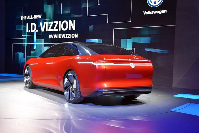 大众I.D. Vizzion将在北京车展国内首发