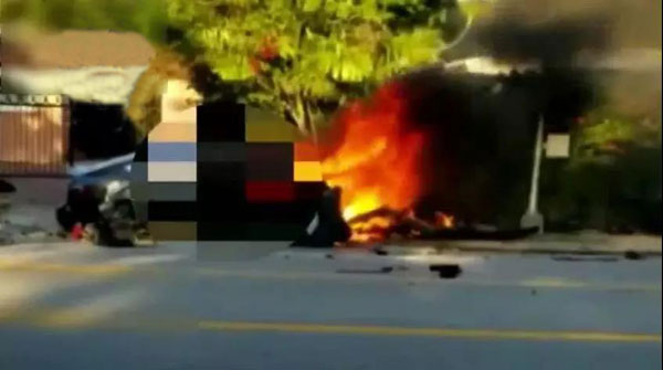 重磅突发！特斯拉再出致命车祸 美国一辆Model S高速碰撞起火，致两人死亡一人受伤！