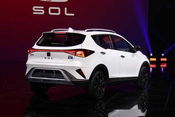 江淮大众首款车SOL E20X将于5月24日下线 今年第三季度上市