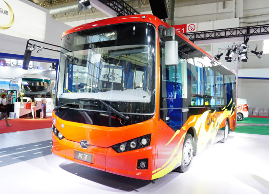 发力中型客车市场，比亚迪全新C7&K7纯电动客车首发上市