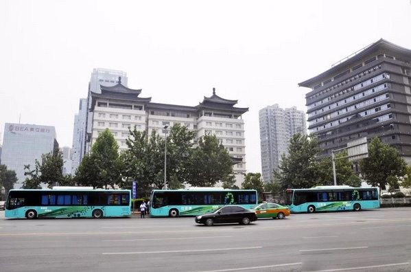 陕西西安 ： 超3000辆纯电动公交车年内投用