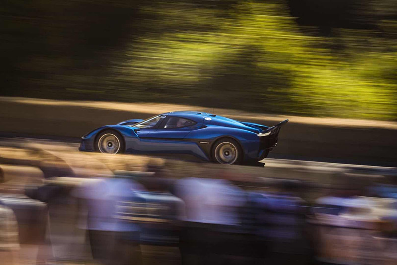 蔚来EP9创造古德伍德爬坡赛量产电动汽车最快圈速纪录