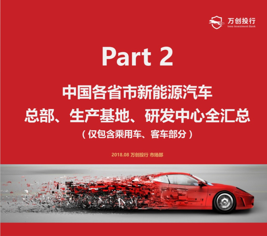 【报告】新能源汽车发展史及十大省市新能源汽车整车厂全汇总