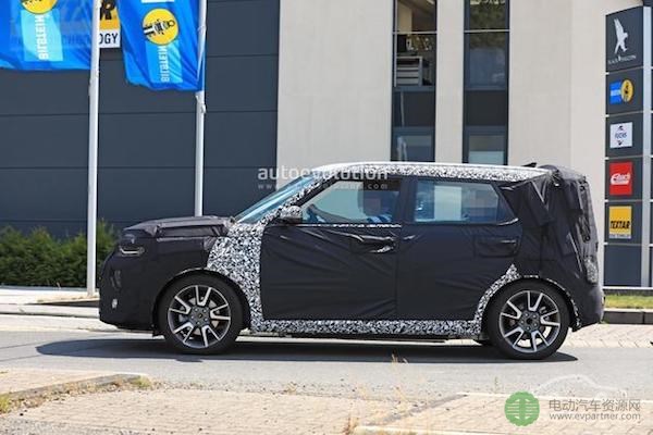 起亚全新Soul EV路试谍照 最大续航470km