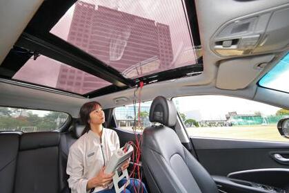 现代研发汽车太阳能充电系统 2019年后应用于整车