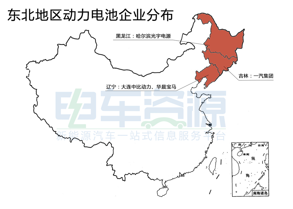 这里有一份最新中国动力电池企业分布地图！