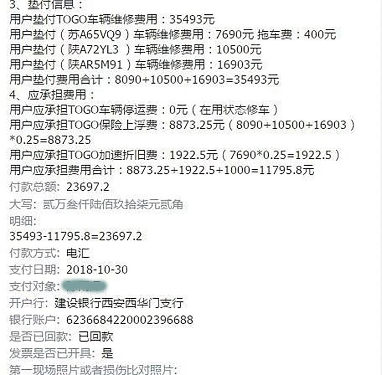 陷资金困境？途歌出行多地人去楼空