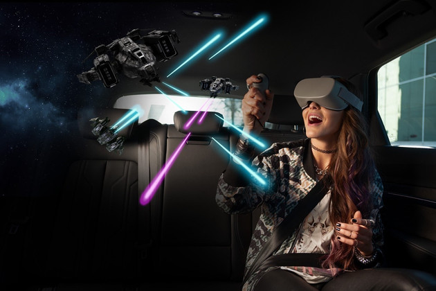 奥迪发布VR后排娱乐系统