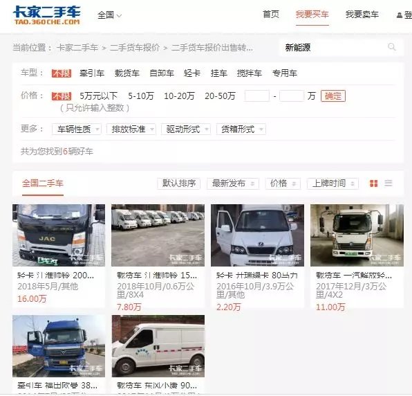 中国电动卡车简史 从0到25万辆谁赢了？