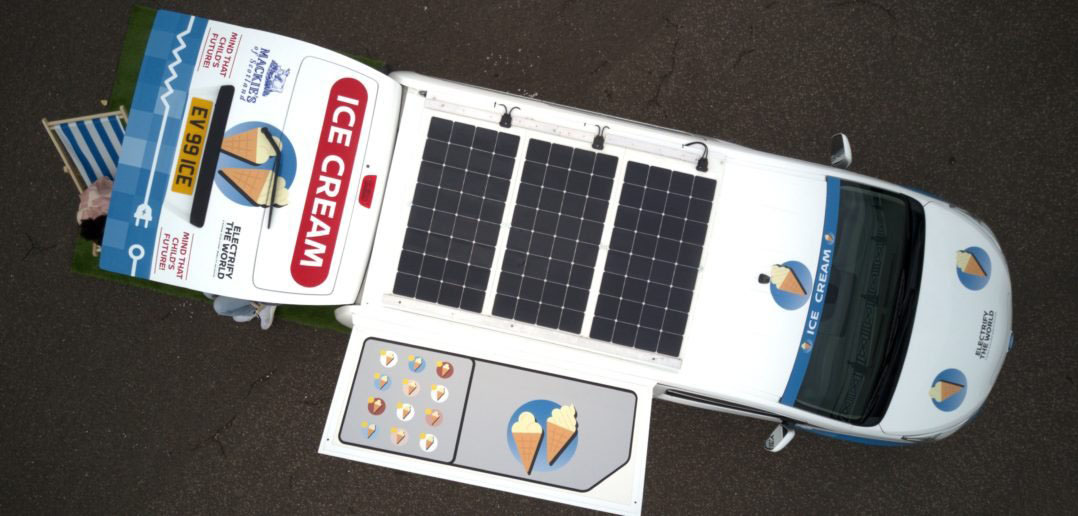 日产发布电动冰淇淋货车 清洁能源制冷
