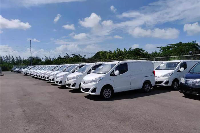 加勒比地区重大交付 50辆比亚迪纯电动货车交付