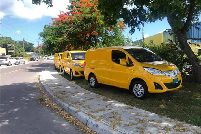 加勒比地区重大交付 50辆比亚迪纯电动货车交付