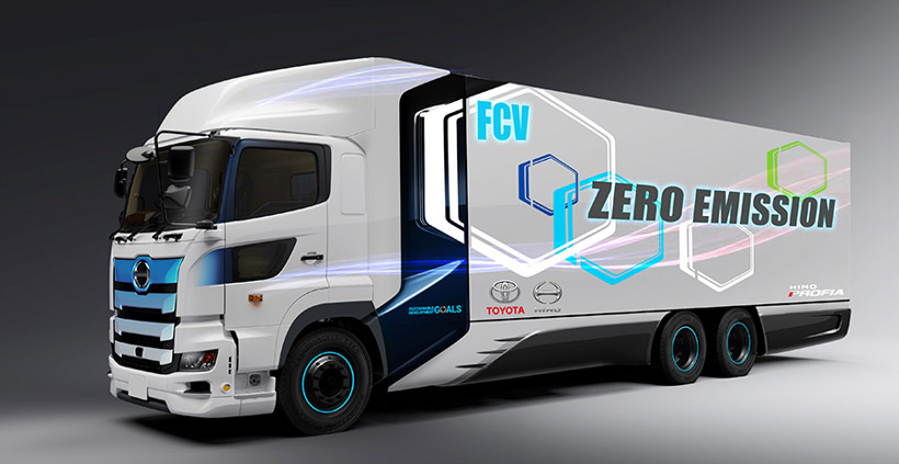 丰田汽车公司与日野合作研发重型燃料电池卡车