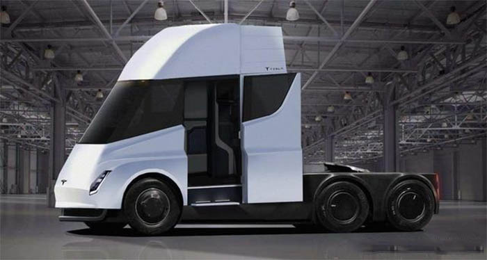 特斯拉Semi纯电动卡车即将投入批量生产
