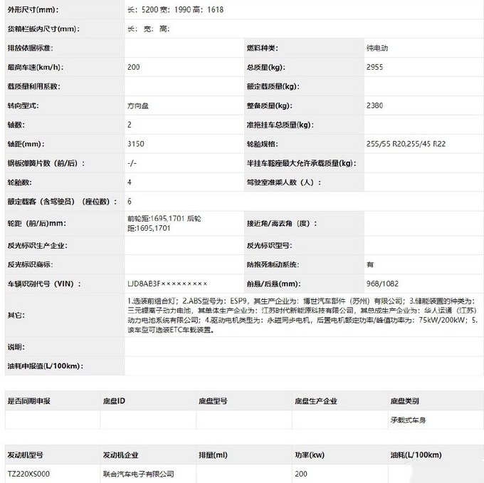 高合HiPhi X申报图曝光 将于北京车展上市