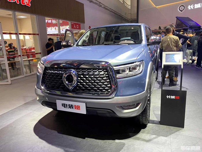 2020北京车展：长城炮乘用车皮卡EV开启预售 售27.98万元起
