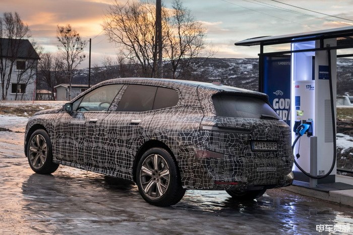 有望2021年底量产 BMW iX纯电SUV已开始冬测