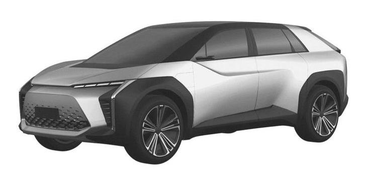 丰田发布电动SUV预告图 将于上海车展亮相