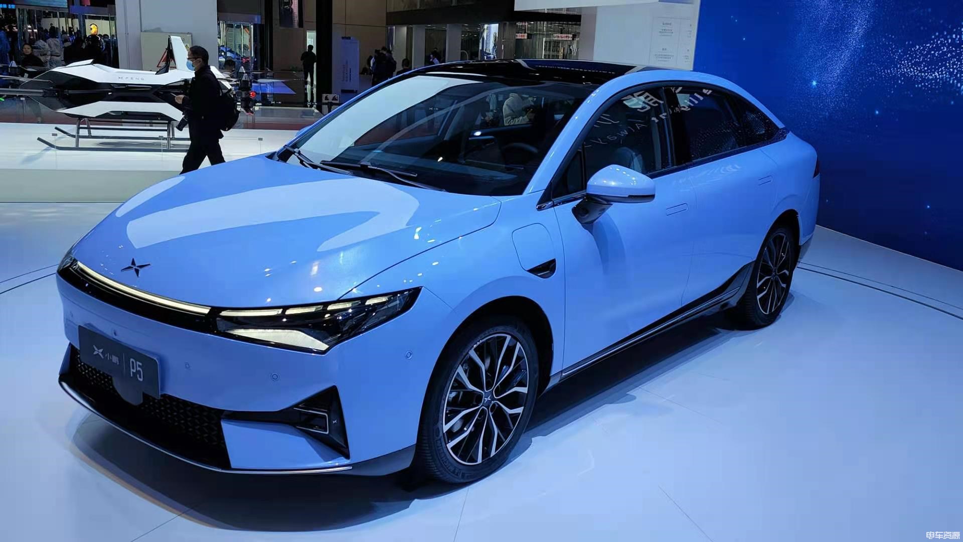2021上海车展：小鹏旗下第三款车型P5开启预售
